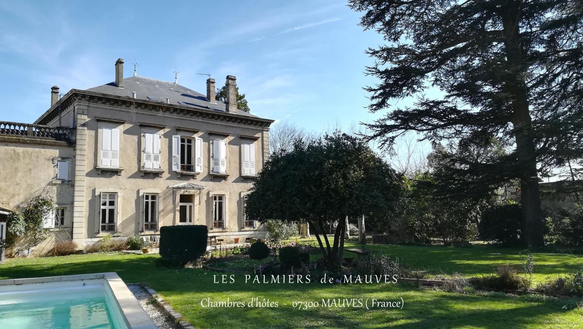 Les Palmiers Bed & Breakfast Mauves Ngoại thất bức ảnh